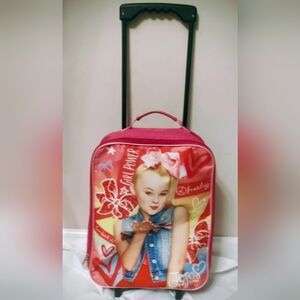 JoJo Siwa Pink Girl Power lightweight luggage